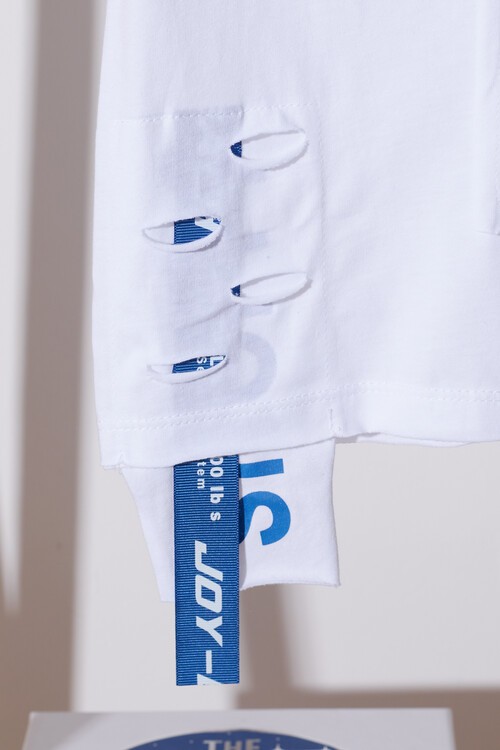 Erkek Çocuk Kesik Detaylı 2 li Takım 14106