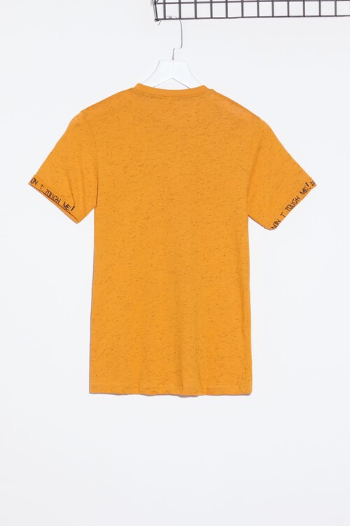 Erkek Çocuk Kılçıllı Baskılı Tshirt 9-14 Yaş 14101