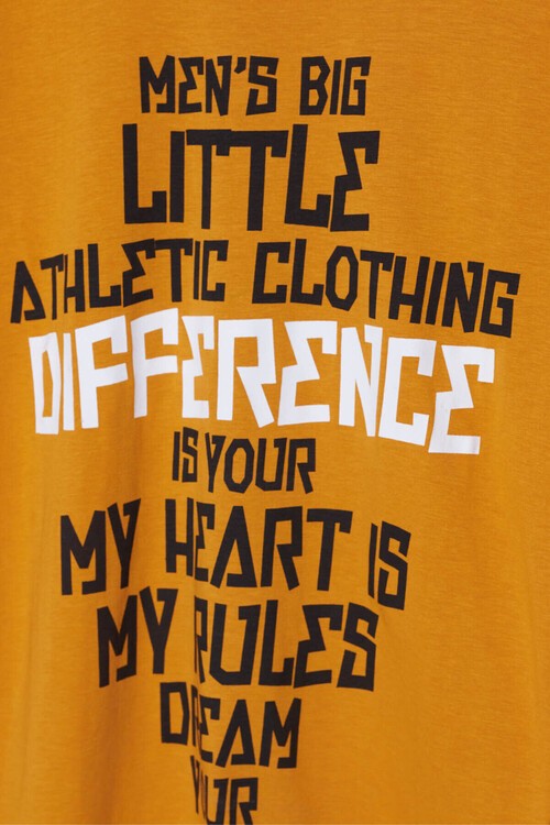 Erkek Çocuk Little Baskılı Tshirt 8-12 Yaş 14018