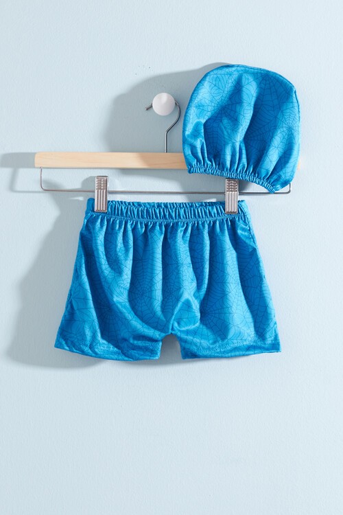 Erkek Çocuk Mayo ve Bone Takımı 14484