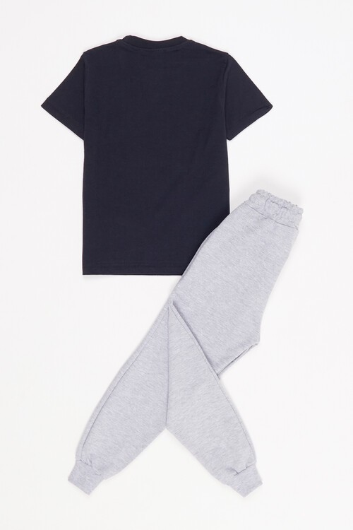 Erkek Çocuk Squid Game Baskı Yazlık Takım 1-8 Yaş 13809