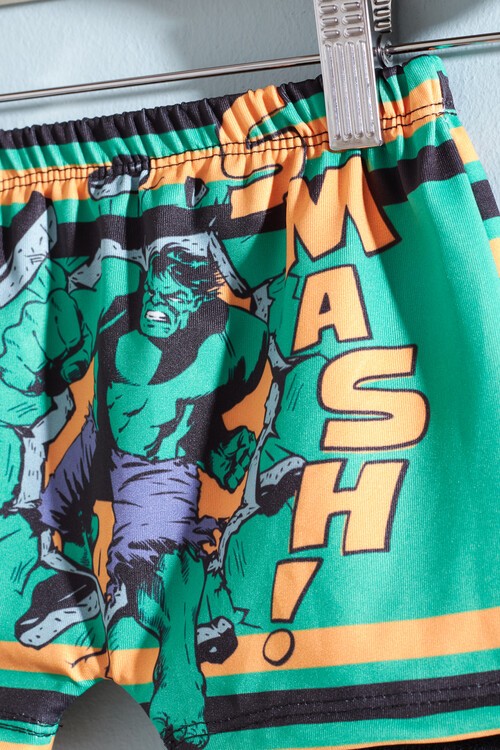 Erkek Çocuk Yeşil Mayo ve Bone 14485