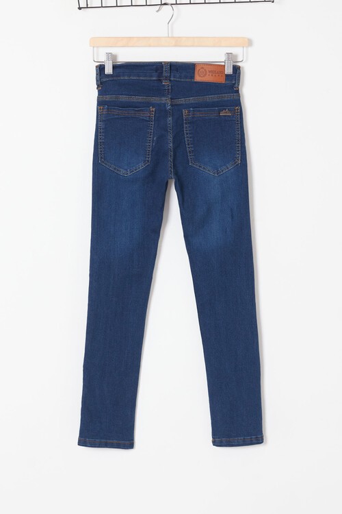 Erkek Çocuk Yıpratmalı Jean Pantolon 12-17 Yaş 13783