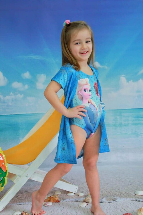 Kız Çocuk Frozen Mayo Takımı 14474