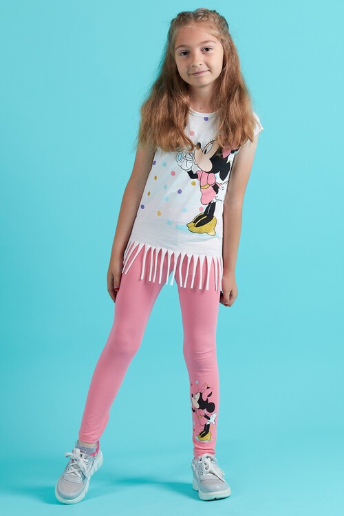 Kız Çocuk Püsküllü Yazlık Takım 3-10 Yaş 13935