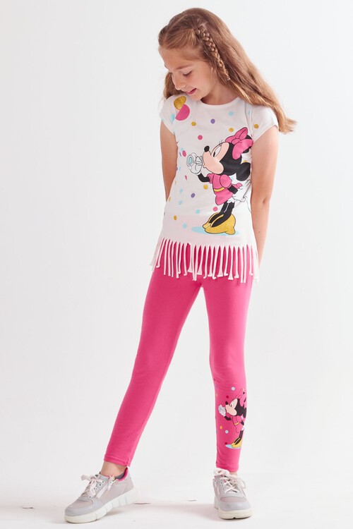 Kız Çocuk Püsküllü Yazlık Takım 3-10 Yaş 13935