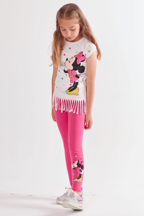 Kız Çocuk Püsküllü Yazlık Takım 3-10 Yaş 13935