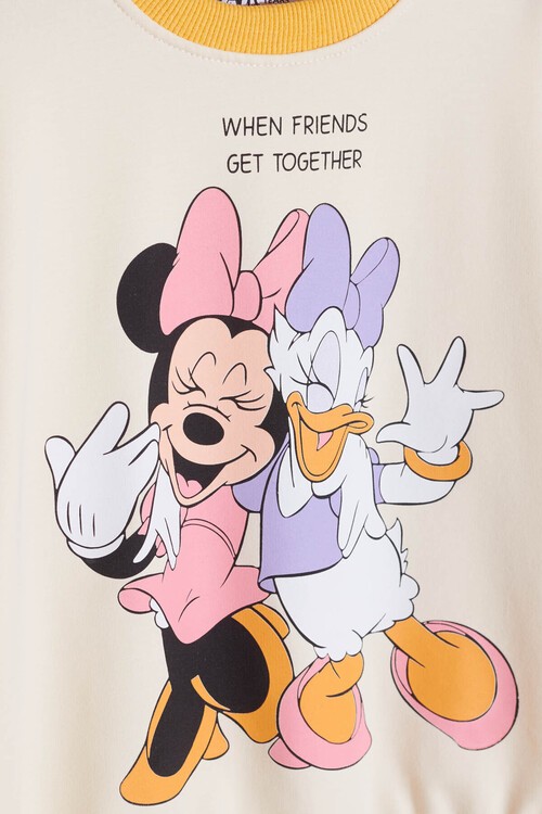 Kız Çocuk Renkli Karakter Baskılı Eşofman Takımı 2-8 Yaş 14596