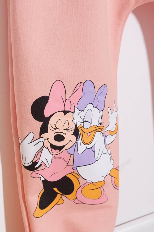 Kız Çocuk Renkli Karakter Baskılı Eşofman Takımı 2-8 Yaş 14596