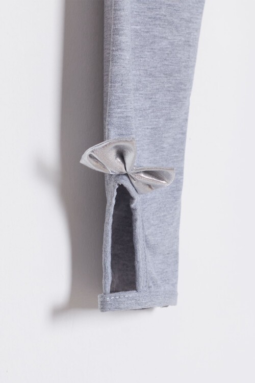 Paça Detaylı Kız Çocuk Tayt 1-8 Yaş 14468