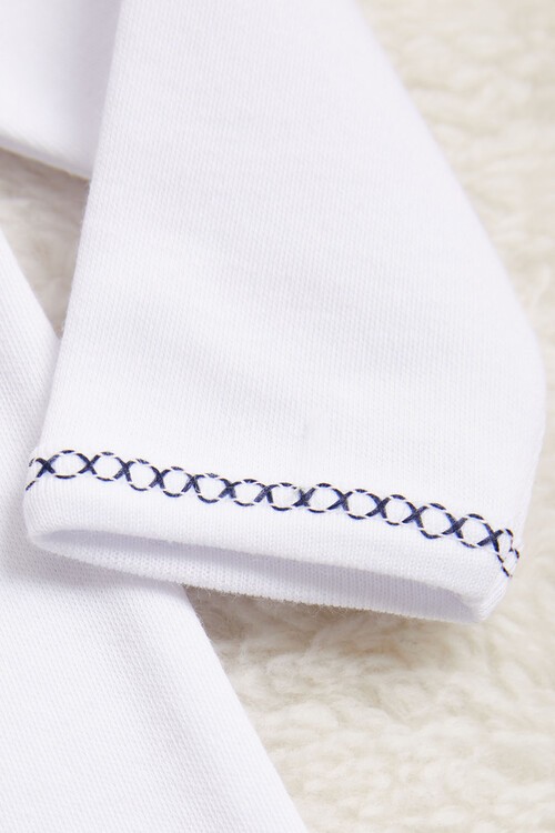 Bebek Çıtçıtlı Uzun Kol  Badi Annem Beni Seviyor 14654