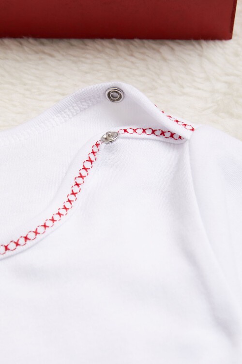 Bebek Çıtçıtlı Uzun Kol Badi Babam Beni Seviyor  14652