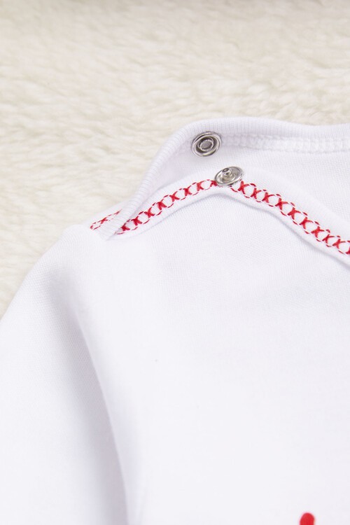 Bebek Çıtçıtlı Uzun Kol Badi Babam Beni Seviyor  14652