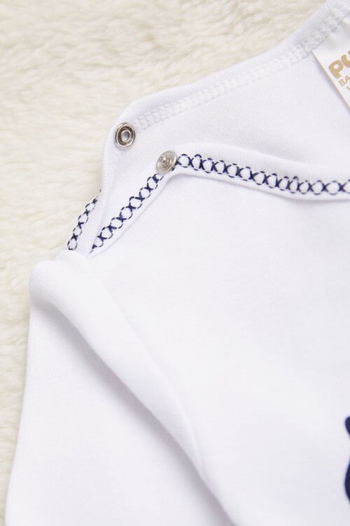 Bebek Çıtçıtlı Uzun Kol Badi Babam Beni Seviyor  14652