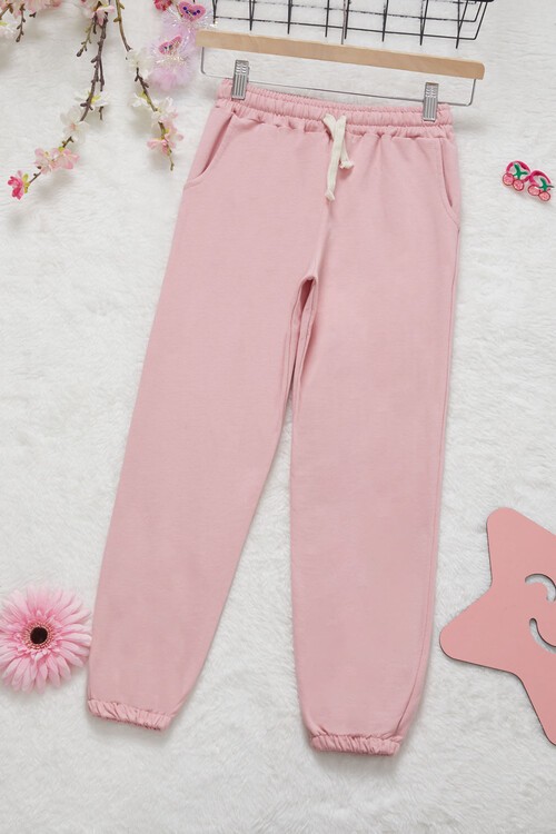 Bel Lastikli Basic Kız Çocuk Eşofman Altı 14995