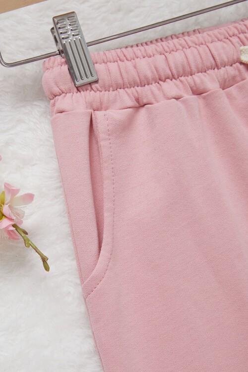 Bel Lastikli Basic Kız Çocuk Eşofman Altı 14995