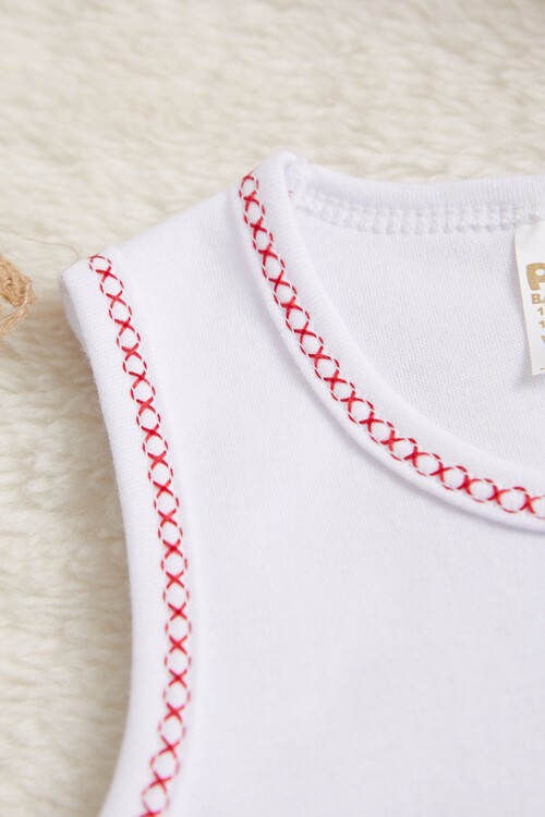 Çıtçıtlı Askılı Bebek Badi (Babam Beni Seviyor) 14498