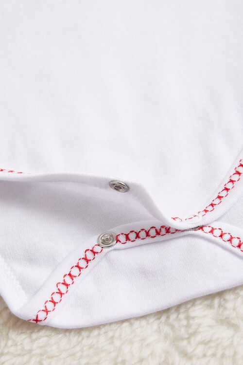 Çıtçıtlı Askılı Bebek Badi (Babam Beni Seviyor) 14498