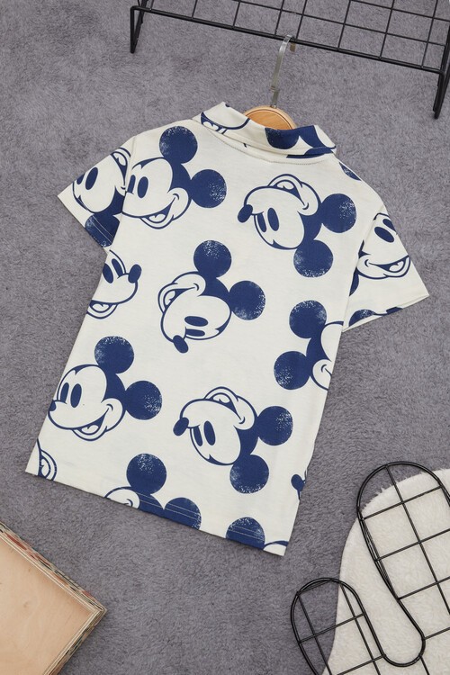 Çizgi Film Karakter Baskılı Çocuk Tişört 3-10 Yaş 15031