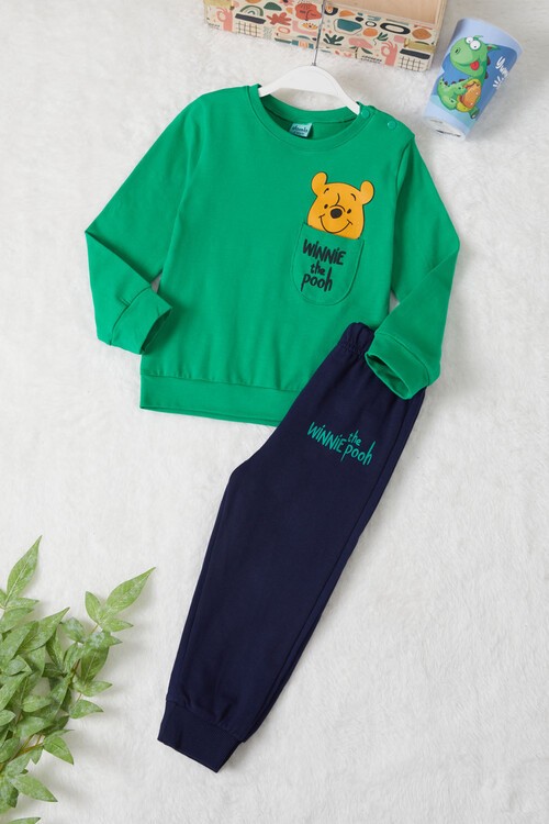 Ayı Winnie The Pooh Erkek Bebek  Eşofman Takımı 14996