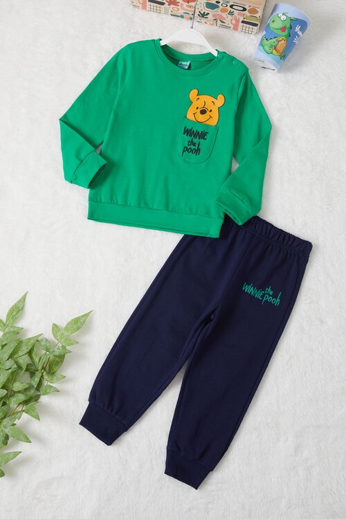 Ayı Winnie The Pooh Erkek Bebek  Eşofman Takımı 14996