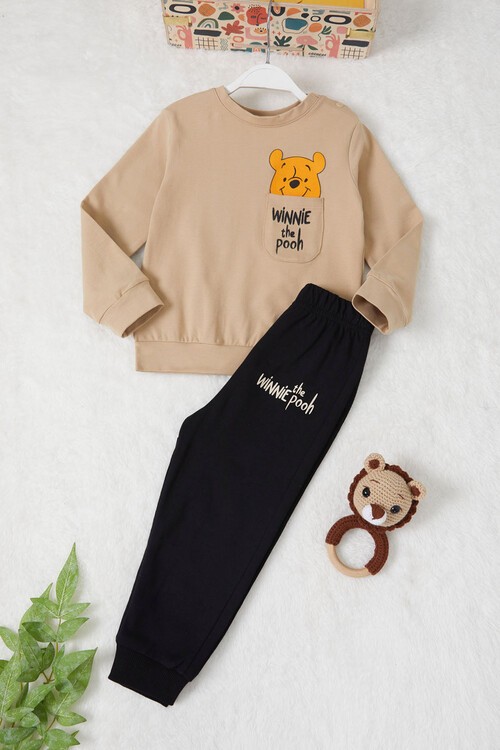 Ayı Winnie The Pooh Erkek Bebek  Eşofman Takımı 14996