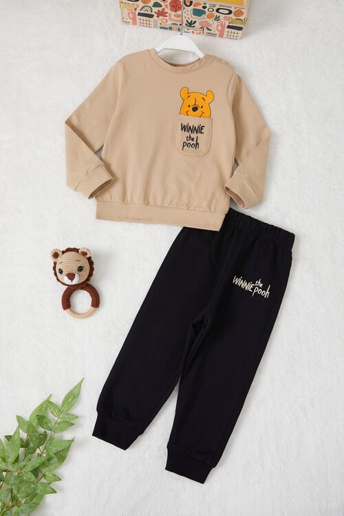 Ayı Winnie The Pooh Erkek Bebek  Eşofman Takımı 14996