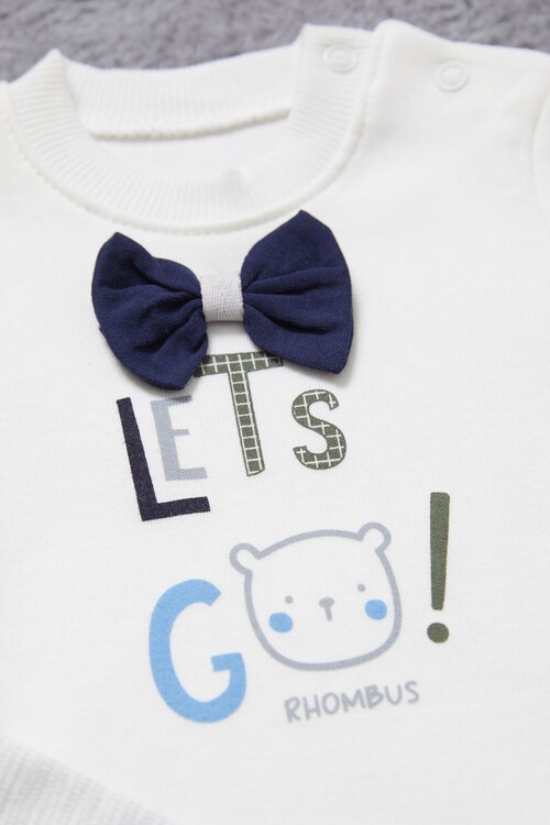 Erkek Bebek Badili Ceketli 3lü Eşofman Takımı 14974