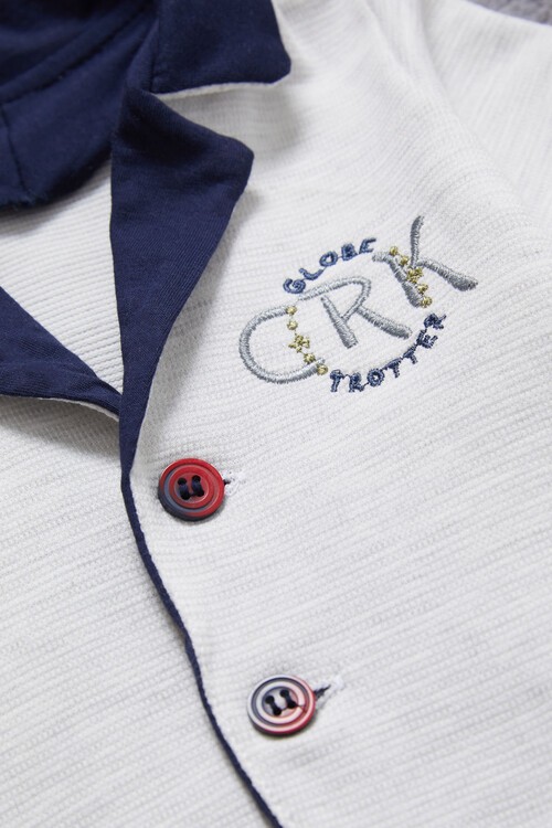 Erkek Bebek Badili Ceketli 3lü Eşofman Takımı 14974