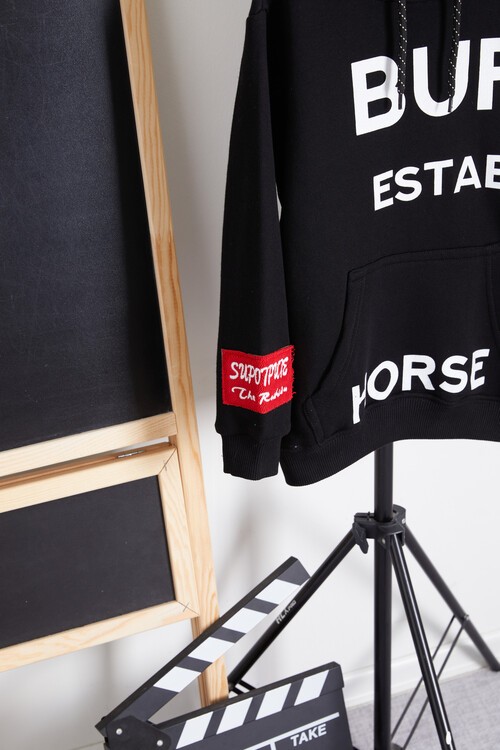 Erkek Çocuk Baskılı Kapşonlu Sweatshirt 9-13 Yaş 14150