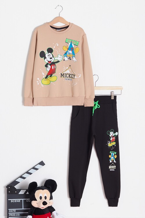 Erkek Çocuk Çizgi Karakter Baskılı Eşofman Takımı 14634