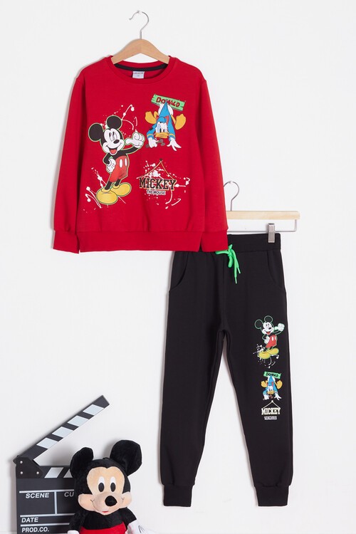 Erkek Çocuk Çizgi Karakter Baskılı Eşofman Takımı 14634