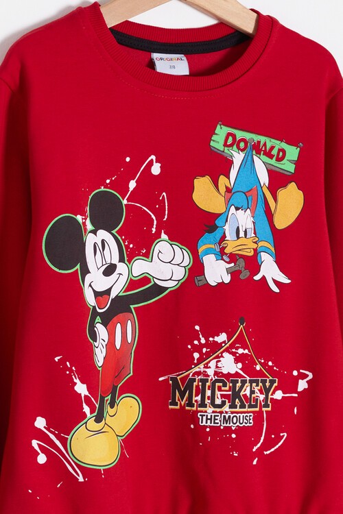 Erkek Çocuk Çizgi Karakter Baskılı Eşofman Takımı 14634