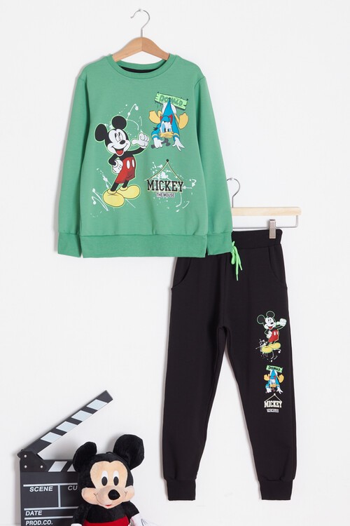 Erkek Çocuk Çizgi Karakter Baskılı Eşofman Takımı 14634