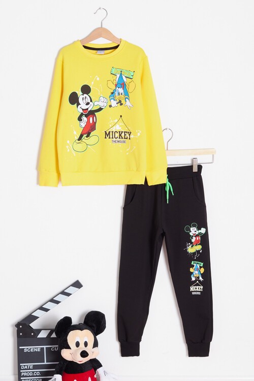 Erkek Çocuk Çizgi Karakter Baskılı Eşofman Takımı 14634