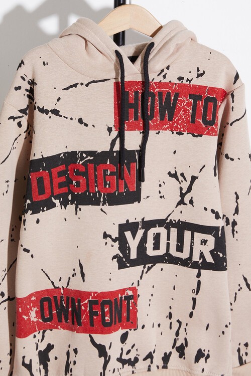 Erkek Çocuk Kapşonlu Sweatshirt 14151