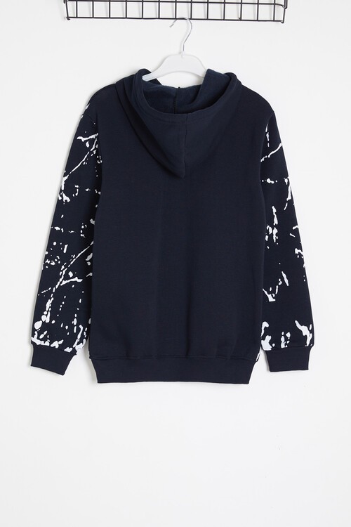 Erkek Çocuk Kapşonlu Sweatshirt 14151