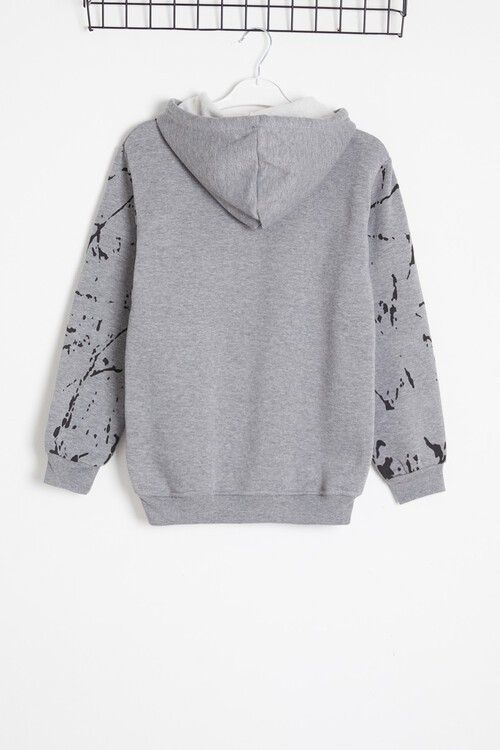 Erkek Çocuk Kapşonlu Sweatshirt 14151