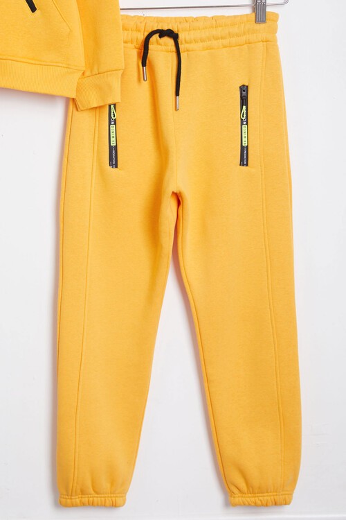 Erkek Çocuk İçi Polarlı Kalın Eşofman Takımı 14168