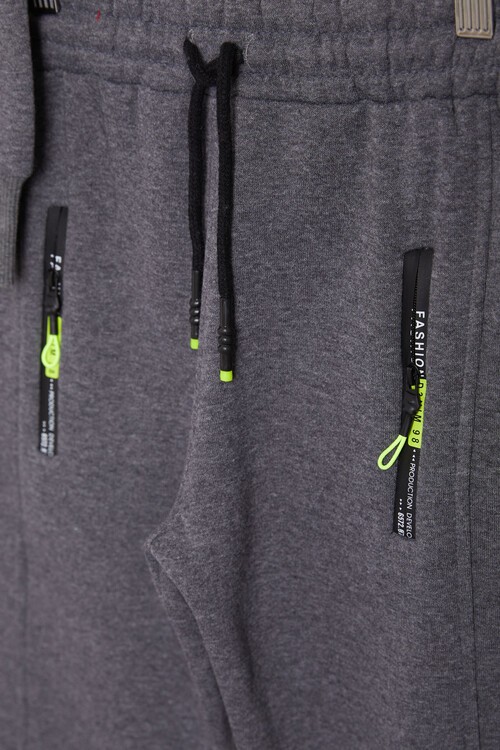 Erkek Çocuk İçi Polarlı Kalın Eşofman Takımı 14168