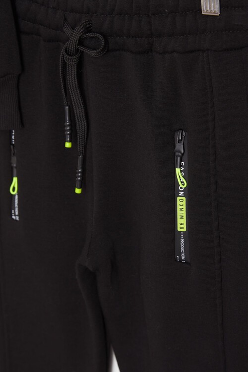 Erkek Çocuk İçi Polarlı Kalın Eşofman Takımı 14168