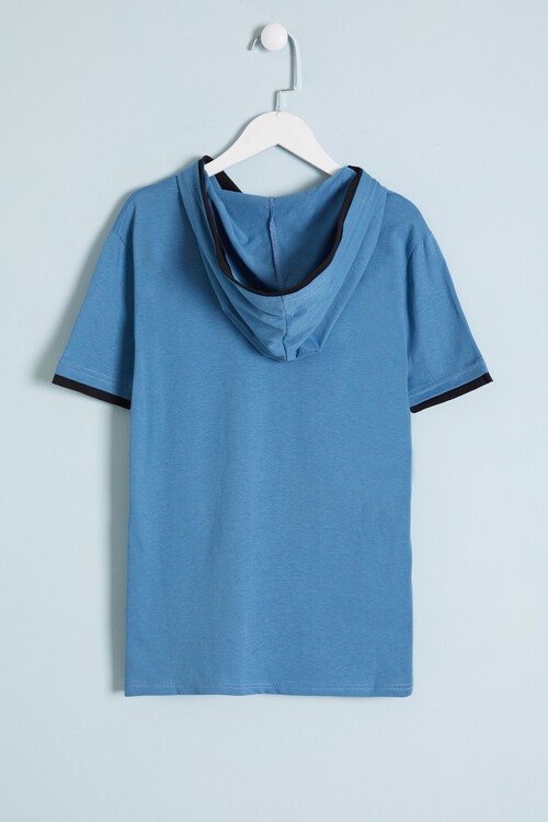 Erkek Çocuk Play Yazı Baskılı Tshirt 9-12 Yaş 14057