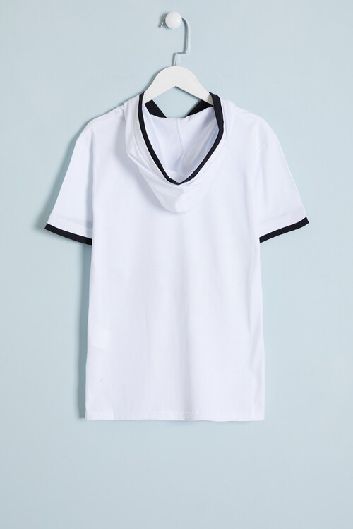 Erkek Çocuk Play Yazı Baskılı Tshirt 9-12 Yaş 14057