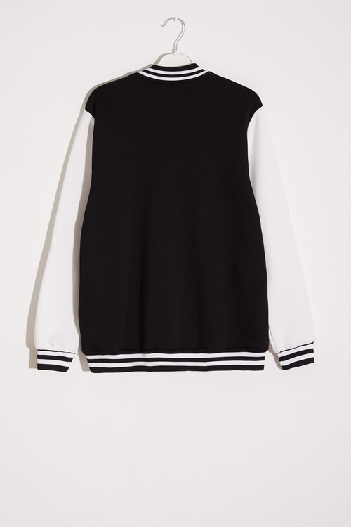 Erkek Çocuk Yazı Nakışlı Kolej Ceket 14645