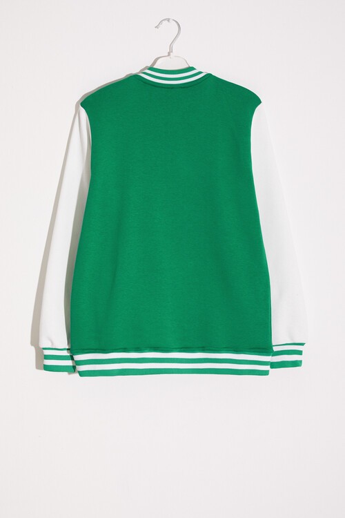 Erkek Çocuk Yazı Nakışlı Kolej Ceket 14645