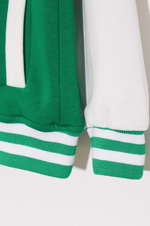 Erkek Çocuk Yazı Nakışlı Kolej Ceket 14645