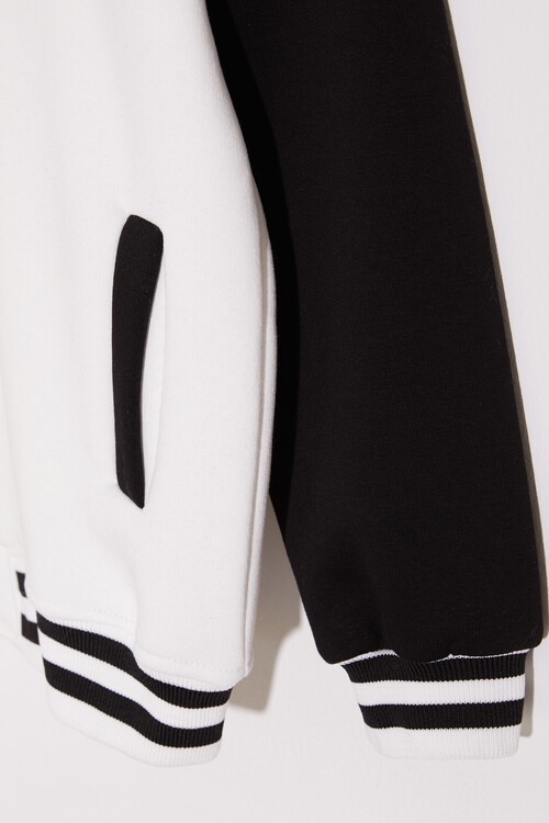 Erkek Çocuk Yazı Nakışlı Kolej Ceket 14645