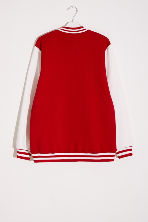 Erkek Çocuk Yazı Nakışlı Kolej Ceket 14645