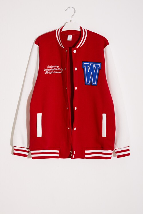 Erkek Çocuk Yazı Nakışlı Kolej Ceket 14645