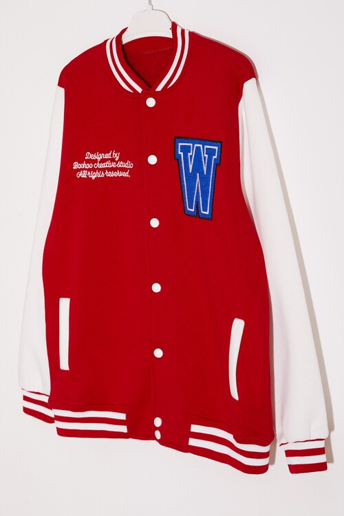 Erkek Çocuk Yazı Nakışlı Kolej Ceket 14645